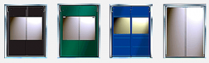 Flexible Swinging Doors