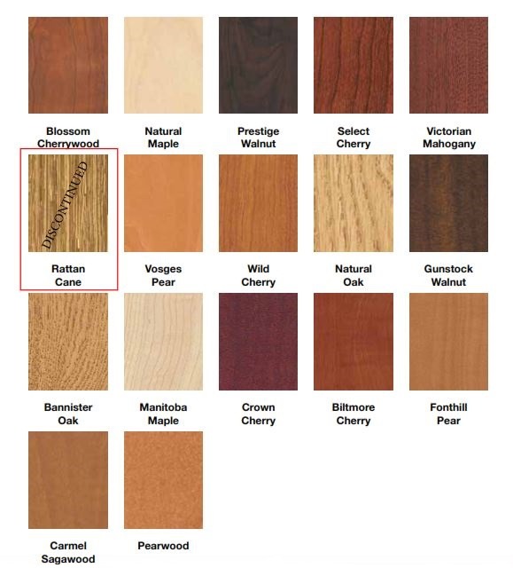 Laminate Colors